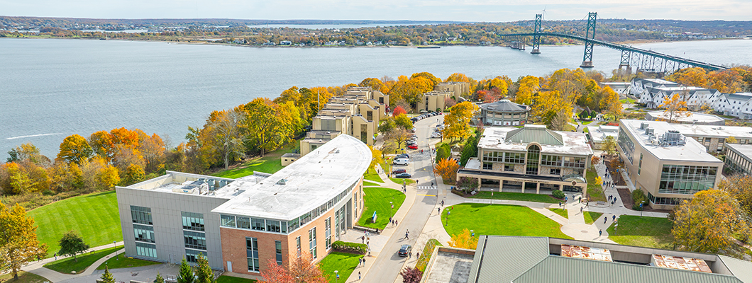 Aerial view of Bristol campus