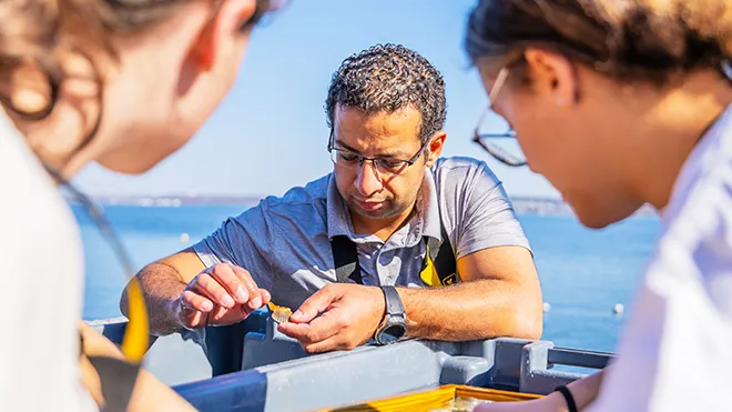 Hisham Abdelrahman will leverage these honors to advance aquaculture research and foster inclusion in scientific outreach.