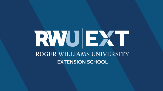 RWU Extension School logo.
