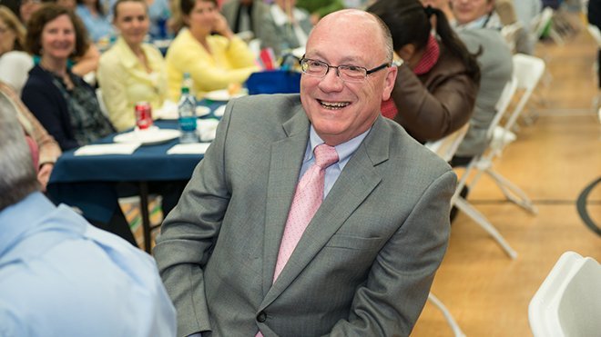 Dean Robert Potter smiles