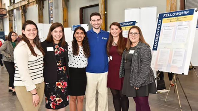 Photo of the Hassenfeld Fellows