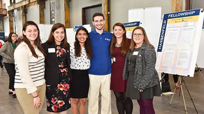 Photo of the Hassenfeld Fellows