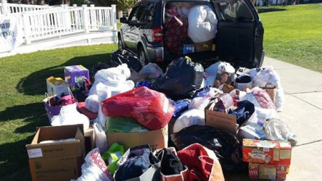 Aid collections to be shipped out