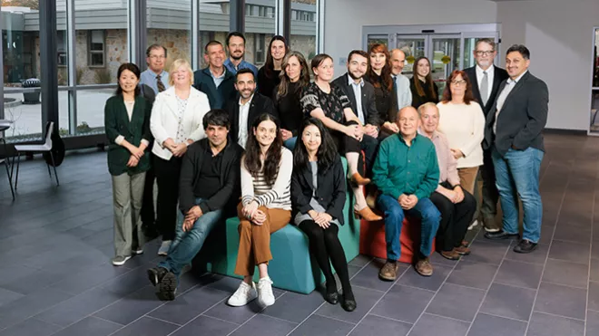 Group picture of SECCM faculty