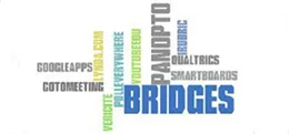Bridges word cloud