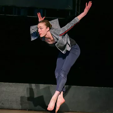 Ellen Oliver dancing