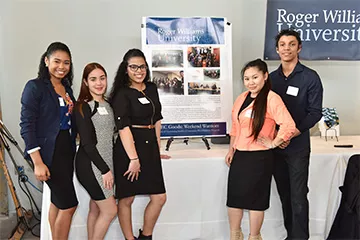 ACN students at an event