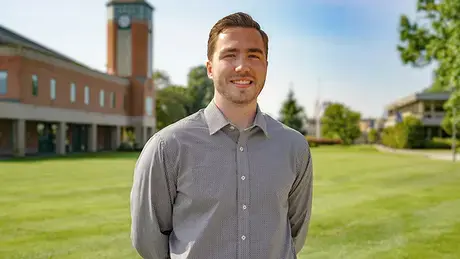 Architecture student Hogan Cain