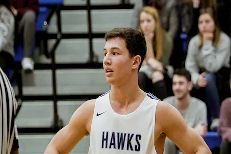 Student athlete during a game.