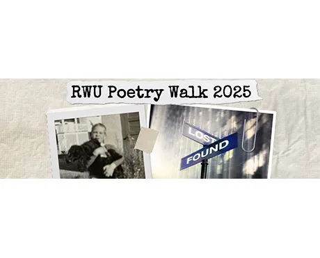 Poetry walk 2024 lost and found sign