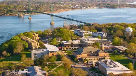 Roger Williams University's Bristol campus.