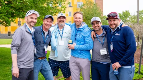 More than 425 alumni returned to Roger Williams University's Bristol campus for the annual Alumni &amp; Reunion Hawk Weekend, held May 30 to June 1