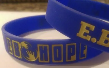 Bracelets with group logo