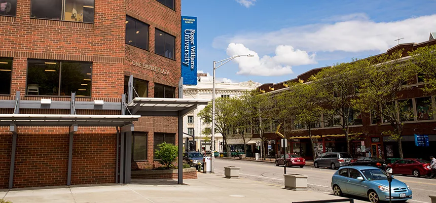 Roger Williams Providence Campus Building exterior.