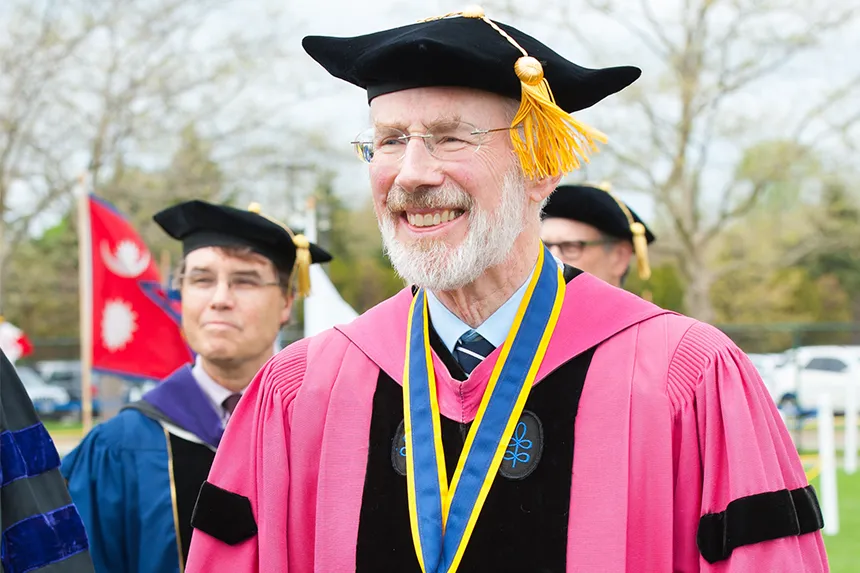 President Farish at Commencement.