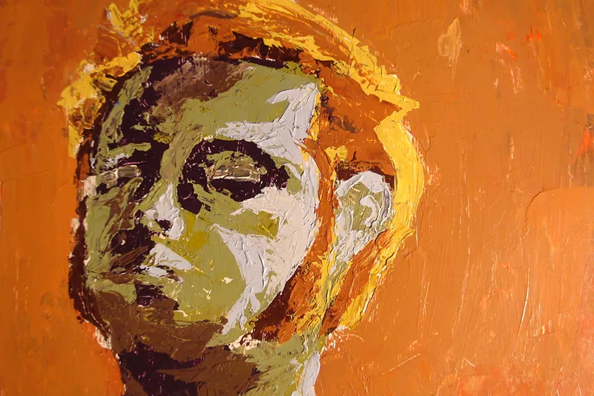 A painting by Reid Ennis
