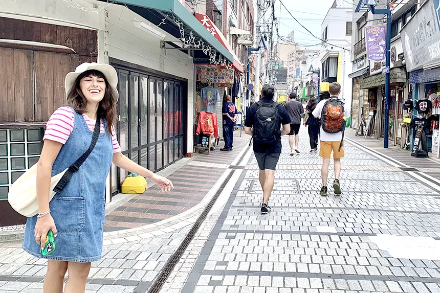 RWU students explore Japan during a study abroad trip.