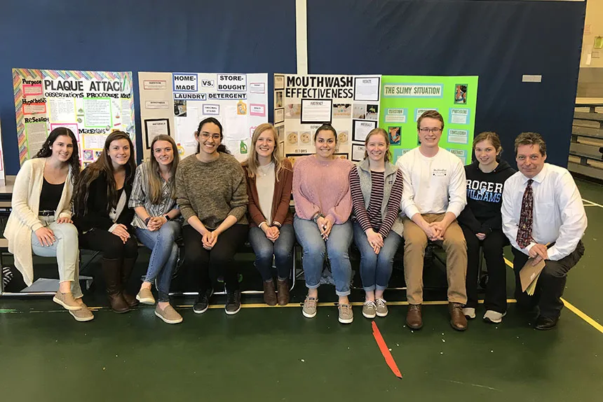 RWU Students at Colt Andrews Elementary