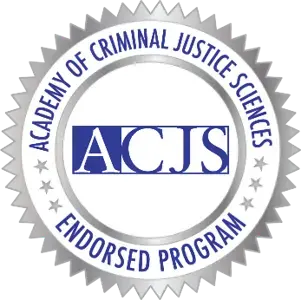 Academy of Criminal Justice Sciences Endorsed Program Badge