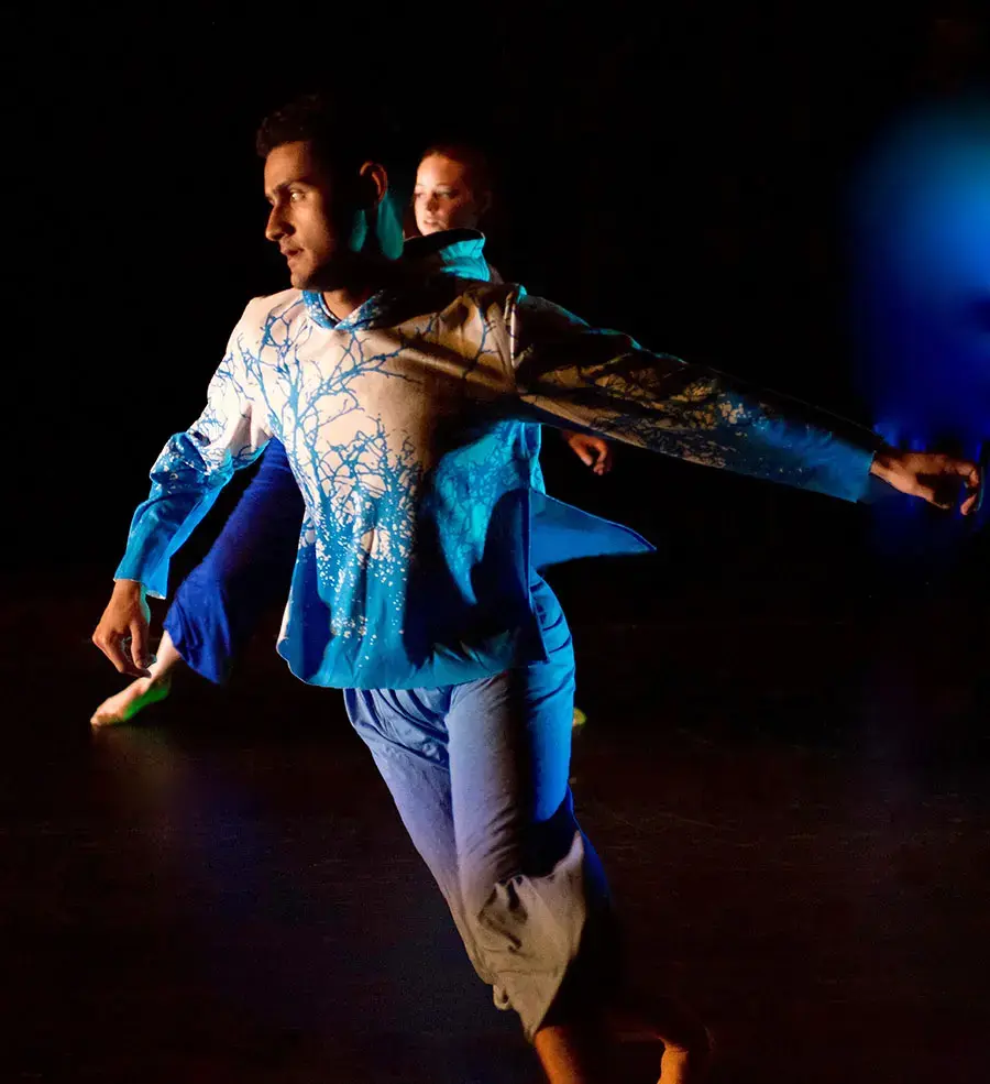 Student dancing