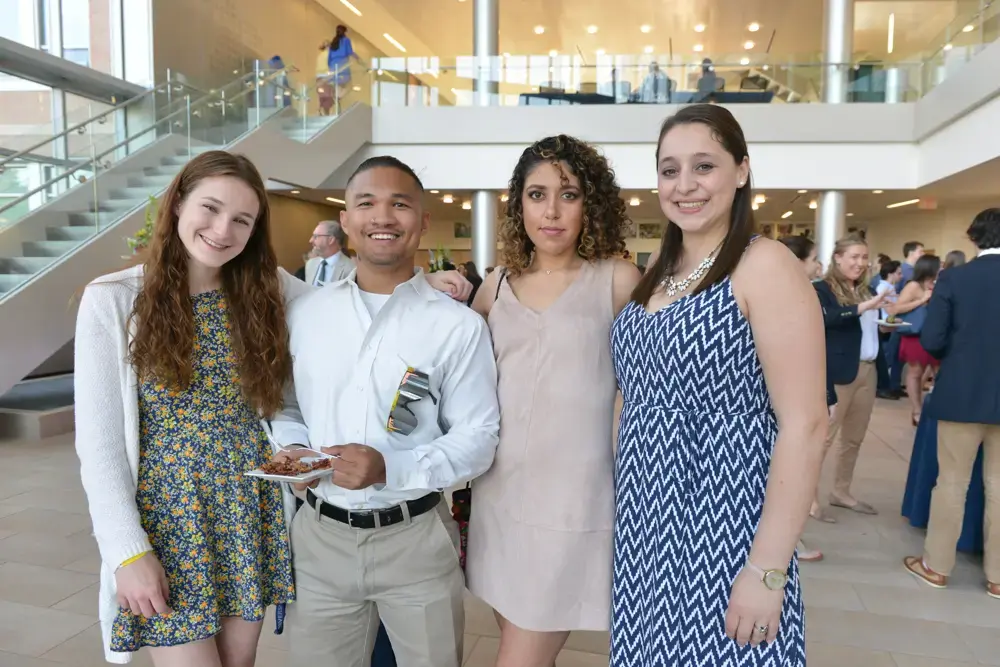 group of RWU alumni in GHH